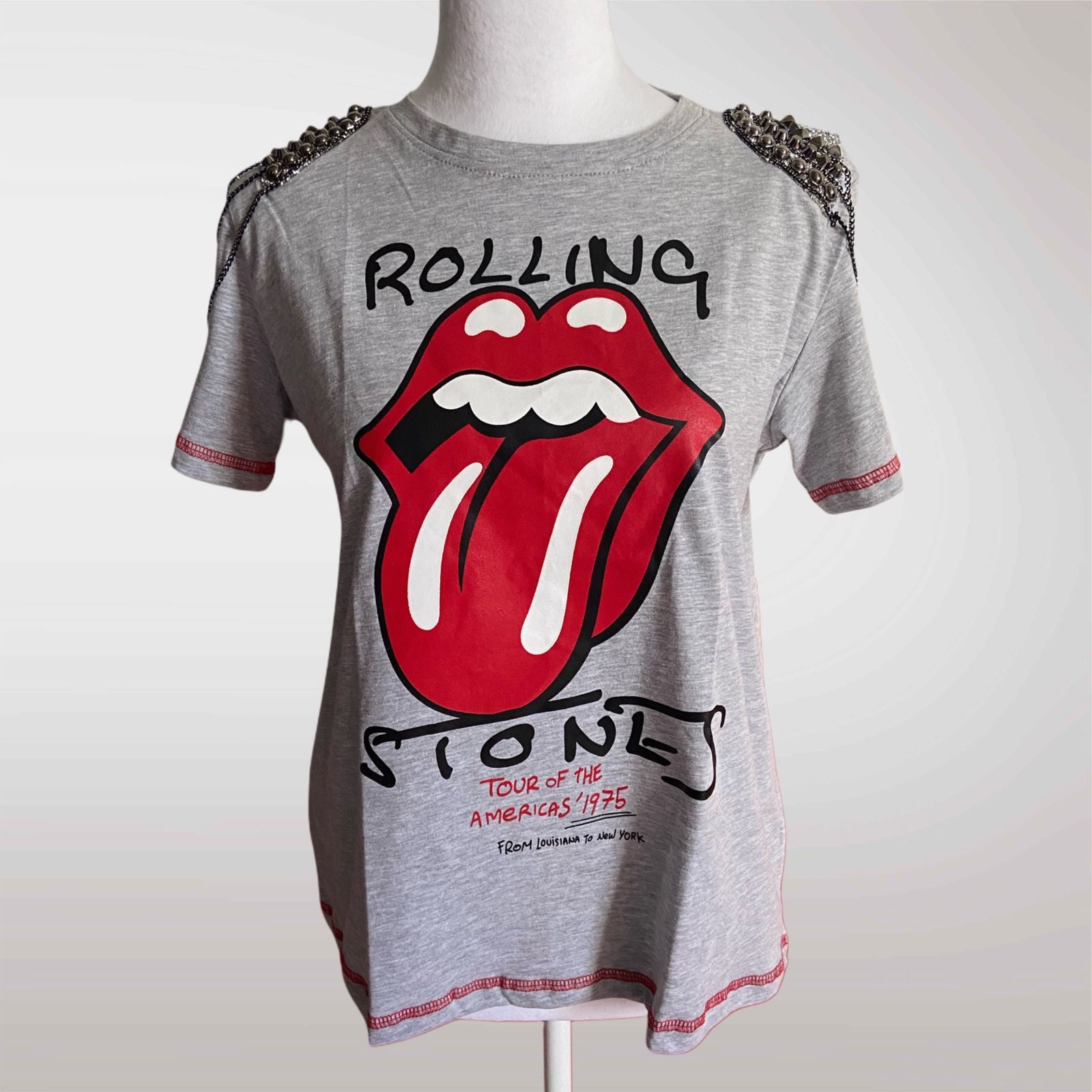 Playera Rolling Stones Estoperoles